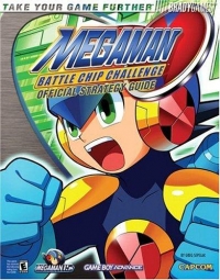 Mega Man Battle Chip Challenge Official Strategy Guide Box Art