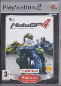 MotoGP 4 - Platinum Box Art
