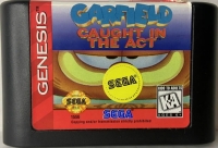 Garfield: Caught in the Act (Sega Label) Box Art