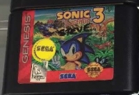 Sonic the Hedgehog 3 (Sega Label) Box Art