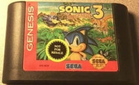 Sonic the Hedgehog 3 (Not for Resale) Box Art