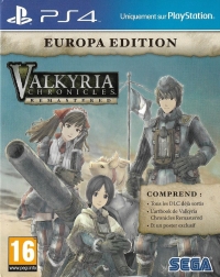 Valkyria Chronicles Remastered - Europa Edition [FR] Box Art