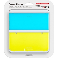 Nintendo Cover Plates (Clear Blue / Yellow) Box Art