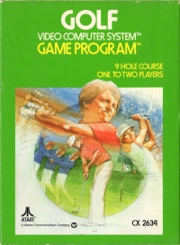 Golf (green box) Box Art