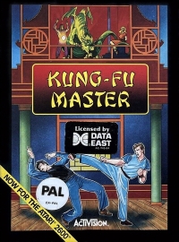 Kung-Fu Master (black label) Box Art