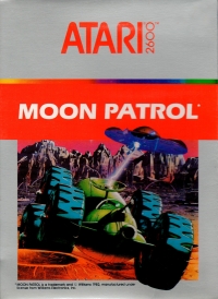 Moon Patrol (Gray Label) Box Art