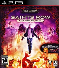 Saints Row: Gat Out of Hell - First Edition Box Art