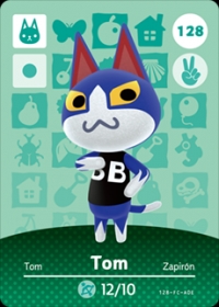 Animal Crossing - #128 Tom [NA] Box Art