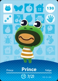 Animal Crossing - #130 Prince [NA] Box Art