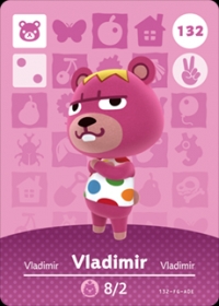 Animal Crossing - #132 Vladimir [NA] Box Art
