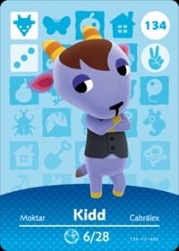 Animal Crossing - #134 Kidd [NA] Box Art