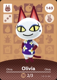 Animal Crossing - #143 Olivia [NA] Box Art