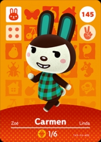 Animal Crossing - #145 Carmen [NA] Box Art