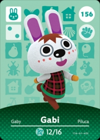 Animal Crossing - #156 Gabi [NA] Box Art