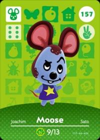 Animal Crossing - #157 Moose [NA] Box Art