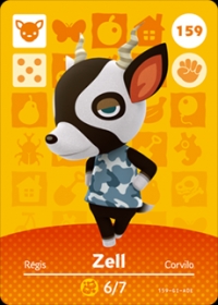 Animal Crossing - #159 Zell [NA] Box Art