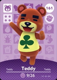 Animal Crossing - #161 Teddy [NA] Box Art