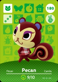 Animal Crossing - #180 Pecan [NA] Box Art
