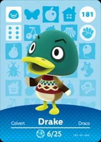Animal Crossing - #181 Drake [NA] Box Art