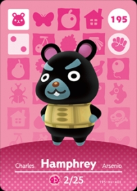 Animal Crossing - #195 Hamphrey [NA] Box Art