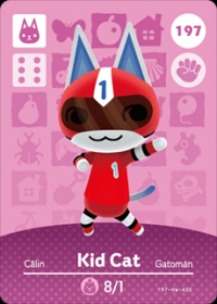 Animal Crossing - #197 Kid Cat [NA] Box Art