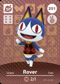 Animal Crossing - #201 Rover [NA] Box Art
