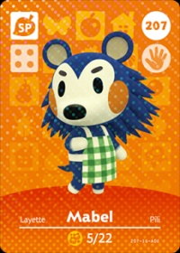 Animal Crossing - #207 Mabel [NA] Box Art
