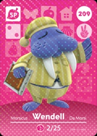 Animal Crossing - #209 Wendell [NA] Box Art