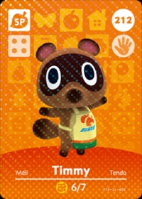 Animal Crossing - #212 Timmy [NA] Box Art