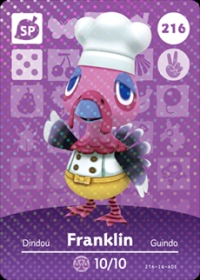 Animal Crossing - #216 Franklin [NA] Box Art
