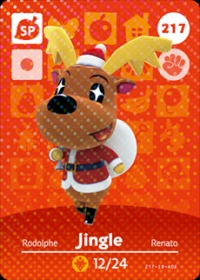 Animal Crossing - #217 Jingle [NA] Box Art