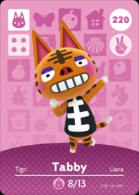 Animal Crossing - #220 Tabby [NA] Box Art