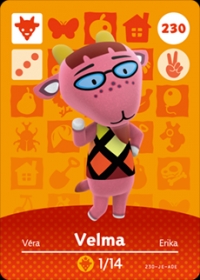 Animal Crossing - #230 Velma [NA] Box Art