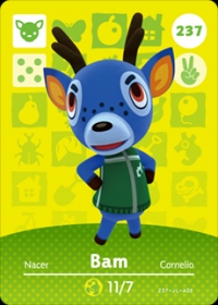 Animal Crossing - #237 Bam [NA] Box Art