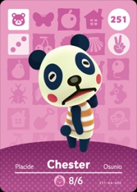Animal Crossing - #251 Chester [NA] Box Art