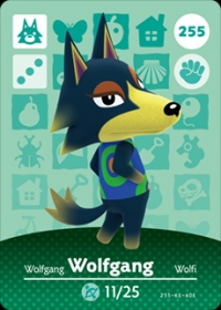 Animal Crossing - #255 Wolfgang [NA] Box Art