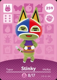 Animal Crossing - #259 Stinky [NA] Box Art