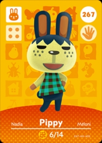 Animal Crossing - #267 Pippy [NA] Box Art