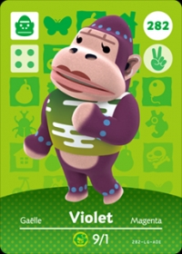 Animal Crossing - #282 Violet [NA] Box Art