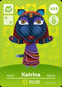 Animal Crossing - #303 Katrina [NA] Box Art
