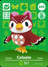 Animal Crossing - #305 Celeste [NA] Box Art