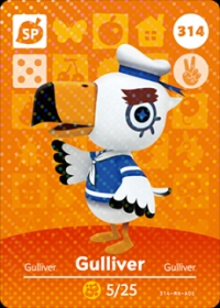 Animal Crossing - #314 Gulliver [NA] Box Art