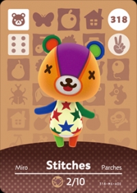 Animal Crossing - #318 Stitches [NA] Box Art