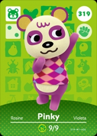 Animal Crossing - #319 Pinky [NA] Box Art