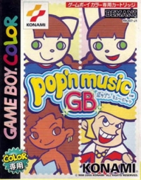 Pop'n Music GB Box Art