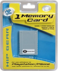 Hip Gear 1 Memory Card (grey) Box Art