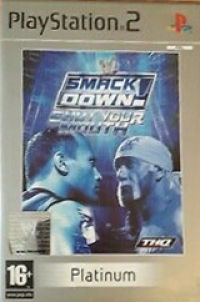 WWE Smackdown! Shut Your Mouth - Platinum Box Art