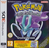 Pokémon Crystal Version Box Art