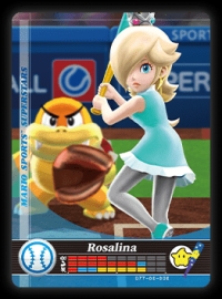 Mario Sports Superstars - Rosalina (Baseball) Box Art