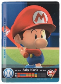Mario Sports Superstars - Baby Mario (Baseball) [NA] Box Art